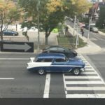 Was nicht so alles an unserem Apartment vorbei fährt :)